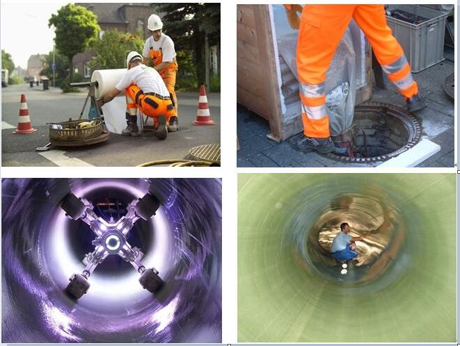 华南热作学院管道光固化修复